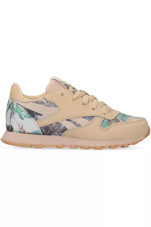 Reebok Cl Faux Leather Lace-up Sneakers
