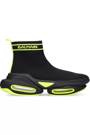 Balmain B Bold Hiking Knit Sneakers