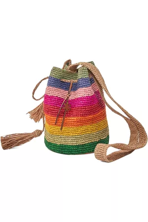 MANEBI Beach Bucket Shoulder Bag