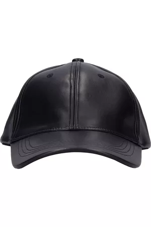 Cia faux leather shiny baseball hat - Stand Studio - Women