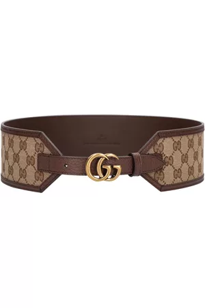Gucci 70mm Gg Canvas Waist Belt
