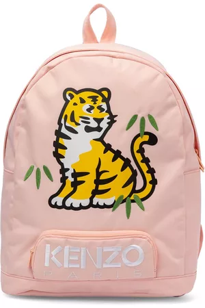 Kenzo Printed & Embroidered Canvas Backpack