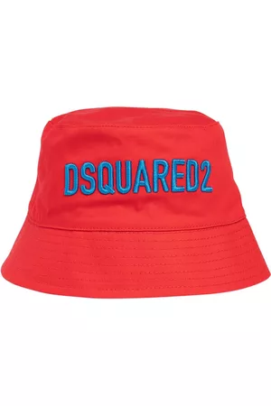 Dsquared2 Boys Hats - Cotton Gabardine Bucket Hat