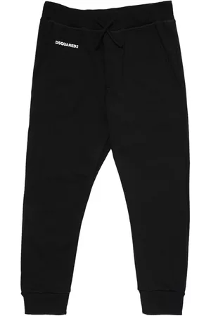 Dsquared2 Logo Print Cotton Sweatpants