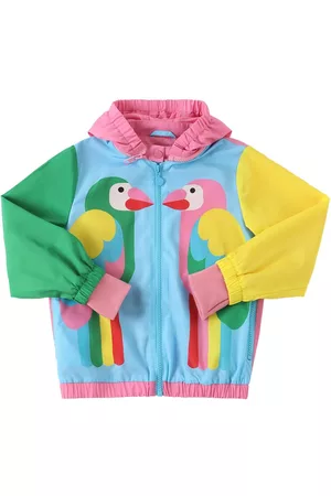 Stella McCartney Parrot Recycled Nylon Windbreaker