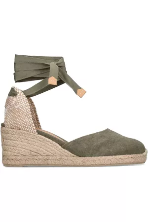 Castaner 60mm Carina Canvas Espadrille Wedges