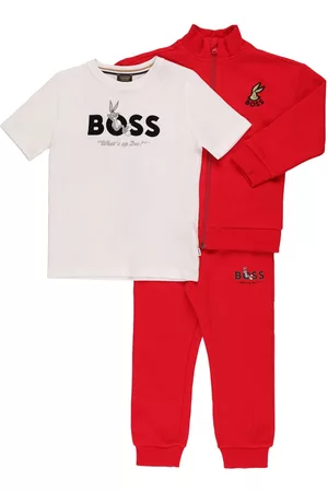 HUGO BOSS Track Jacket, Pants & Jersey T-shirt