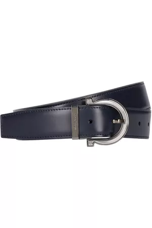 Salvatore Ferragamo Barolo Leather Belt