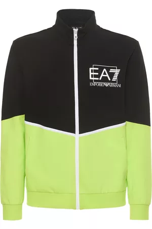 EA7 Men Suits - Visibility Cotton French Terry Suit