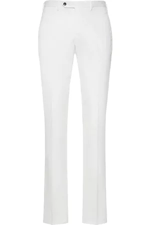 PT Torino Men Skinny Pants - 18cm Super Slim Fit Stretch Cotton Pants