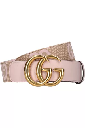 Gucci Women Belts - 40mm Jumbo Gg Canvas Belt