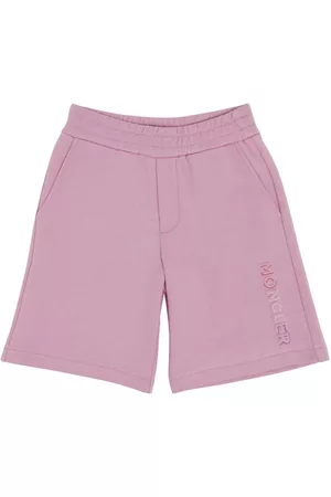 Moncler Girls Shorts - Cotton Jersey Sweat Shorts