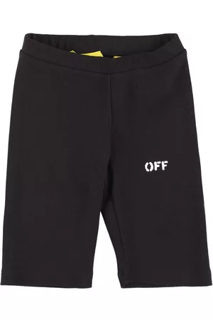OFF-WHITE Logo Print Legging Shorts