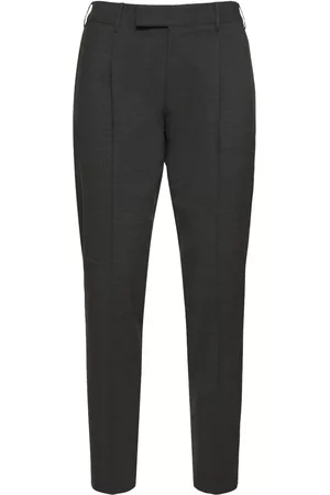PT Torino 18.5cm B-stretch Wool Pants