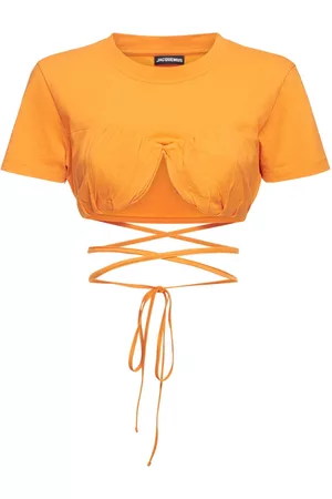 Crop Tops - Orange - women - 144 products | FASHIOLA.com