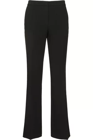 Musier Paris Melina Stretch Crepe Flared Trousers