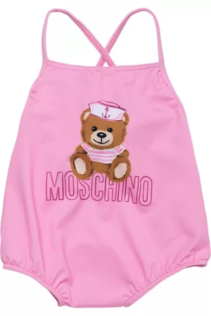 Moschino Printed Lycra Onepiece Swimsuit