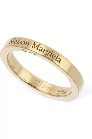 Maison Margiela Logo Engraved Thin Ring