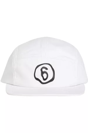 Maison Margiela Printed Logo Cotton Gabardine Hat