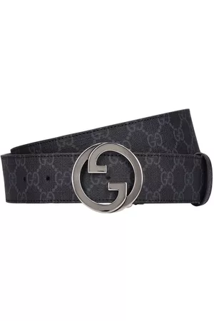 Gucci Men Belts - 4cm Logo Belt