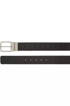 Bottega Veneta 3.5cm Intrecciato Reversible Belt