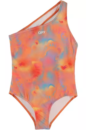OFF-WHITE Printed Tech One Piece Swimsuit