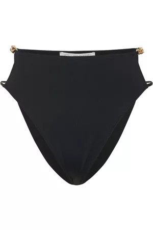 Stella McCartney Women High Waisted Bikinis - Falabella High Waist Bikini Bottom
