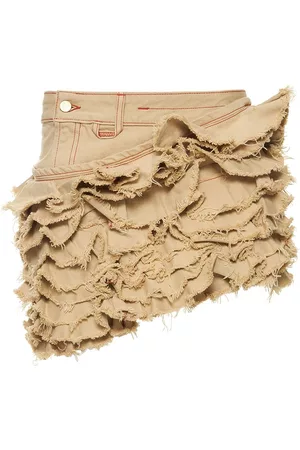 Jacquemus Women Denim Skirts - La Jupe De Nimes Artichau Denim Skirt