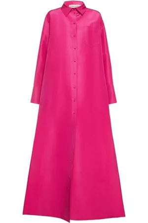 VALENTINO Women Casual Dresses - Silk Faille Shirt Gown
