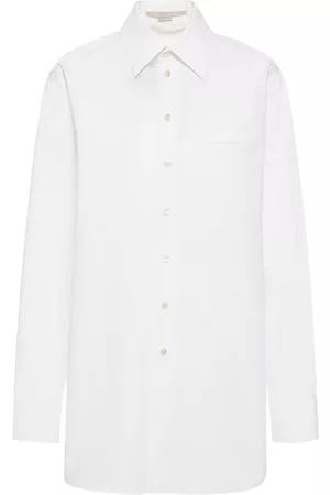Stella McCartney Women Shirts - Cotton Poplin Regular Fit Shirt