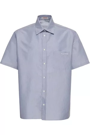 Valentino Garavani Camicia in Blue for Men