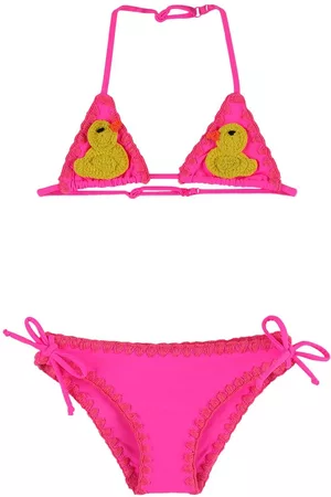 MC2 SAINT BARTH Girls Bikinis - Printed Tech Bikini / Duck Patches
