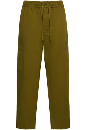 Kenzo Men Cargo Pants - Cotton Gabardine Cargo Jogger Sweatpants