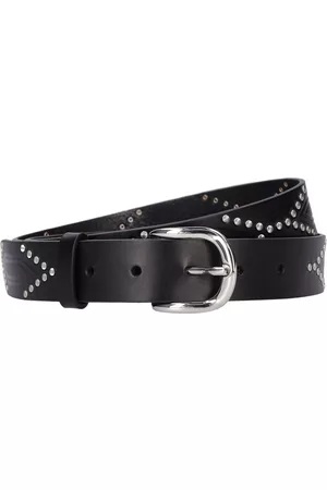 Isabel Marant Men Belts - Studded Leather Belt