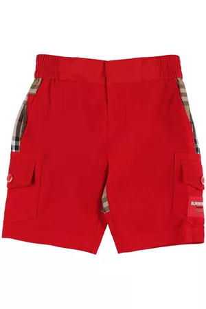 Burberry Boys Shorts - Cotton Blend Cargo Shorts