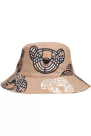 Burberry Boys Hats - Bear Print Nylon Bucket Hat
