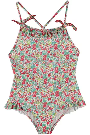 BONPOINT Girls Swimsuits - Printed Tech Onepiece Swimsuit