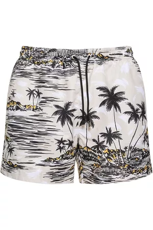 HUGO BOSS Men Swim Shorts - Springfish Printed Swim Shorts