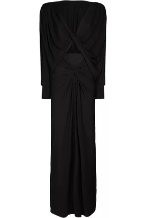 Saint Laurent Women Casual Dresses - Crepe Jersey Cutout Dress