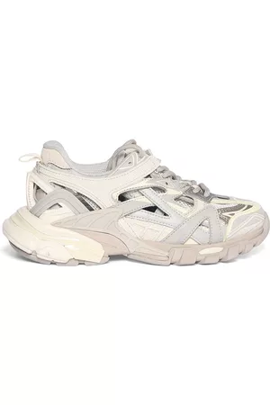 Balenciaga Girls Sneakers - Track.2 Mesh & Nylon Lace-up Sneakers