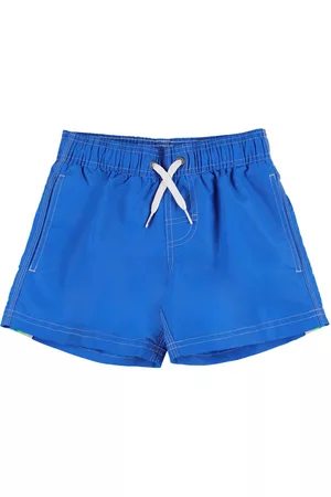 Sundek Boys Swim Shorts - Stretch Waist Logo Tech Swim Shorts