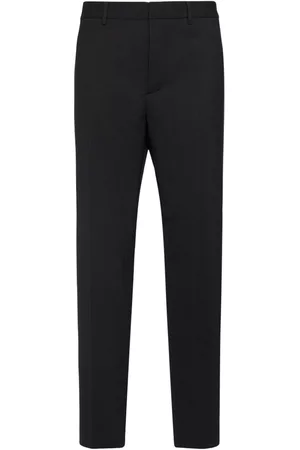 Dsquared2 Men Stretch Pants - Relaxed Stretch Wool Pants