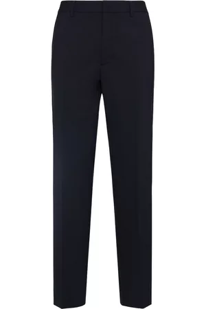 Dsquared2 Men Stretch Pants - Relaxed Stretch Wool Pants