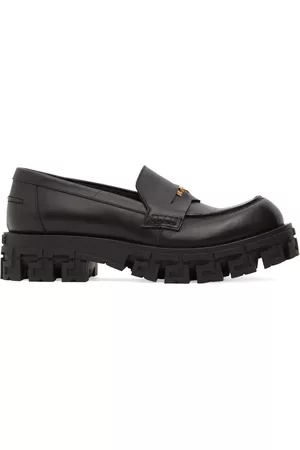 VERSACE Men Loafers - Leather Loafers