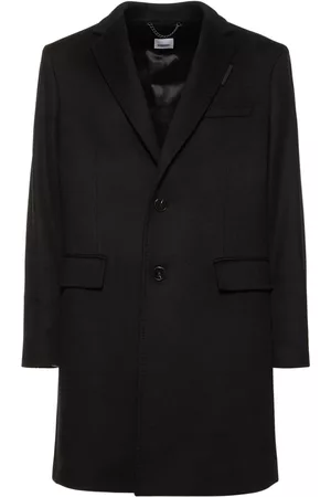 Burberry Men Coats - Callen Mid Length Wool Blend Coat