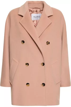 Max Mara Women Coats - Rebus Wool & Cashmere Beaver Short Coat