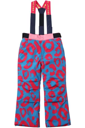 Marc Jacobs Girls Ski Suits - Printed Recycled Nylon Puffer Ski Pants