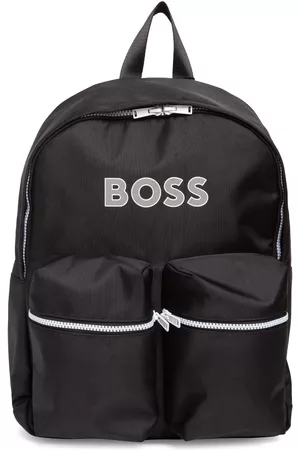 HUGO BOSS Boys Rucksacks - Nylon Backpack W/ Logo