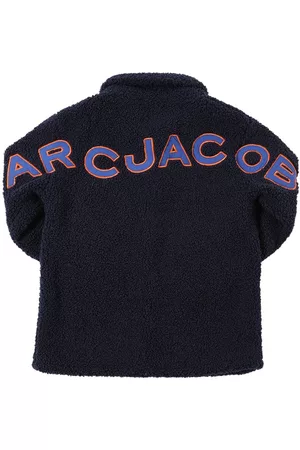 Marc Jacobs Boys Fleece Jackets - Embroidered Logo Teddy Jacket