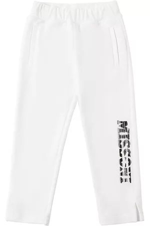 Missoni Girls Pants - Organic Cotton Sweatpants W/logo